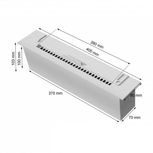40 cm Slimline Brenner