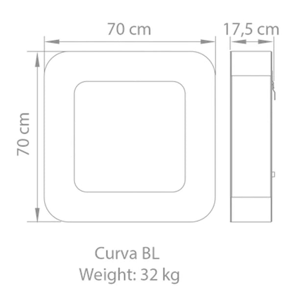 Safretti Curva BL - Schwarz