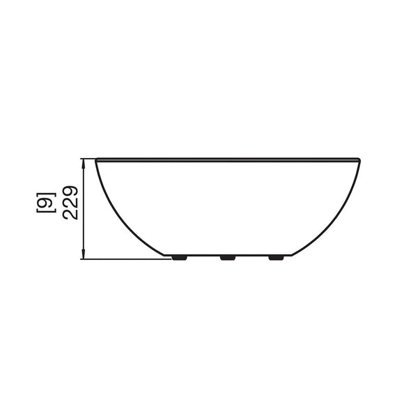 Mix 600 - Bone Outdoor Bioethanol Fireplace