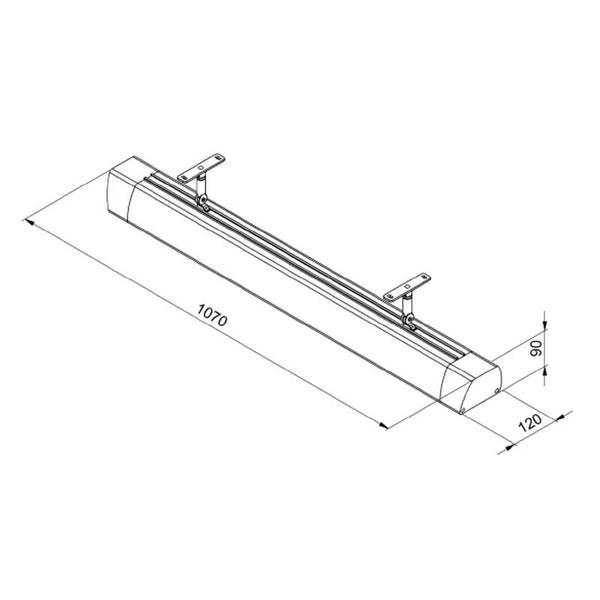 Heatstrip Intensiv 2200 Watt