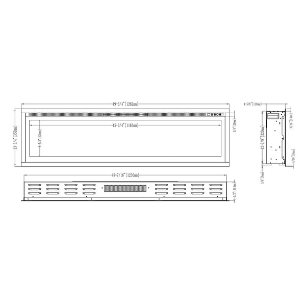 Regal 126 Elektrischer Kamin