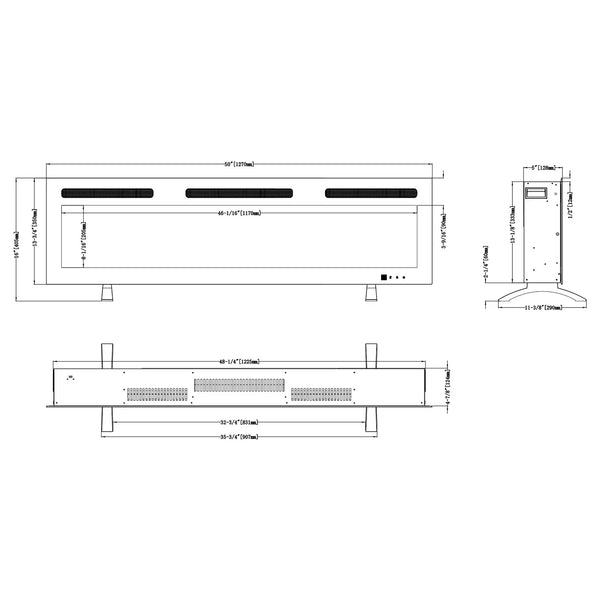 Monarch 127 – Elektrischer Kamin