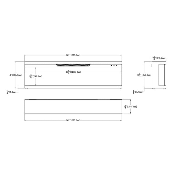Unity 127 Elektrischer Kamin