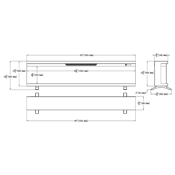 Unity 152 Elektrischer Kamin