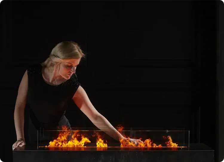 Safretti Mistero 1000 water vapour fireplace