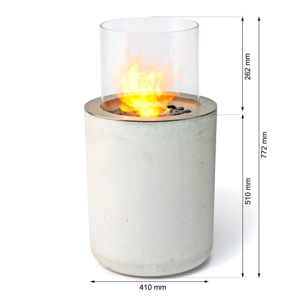 Planika Jar mit Betonsockel