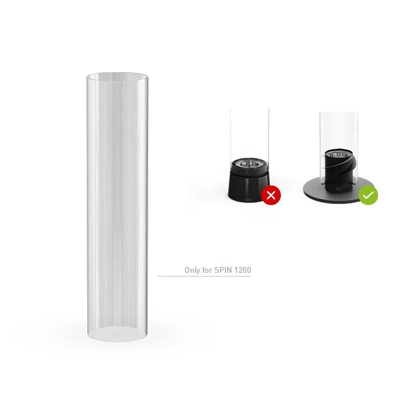 Spin 1200 Glaszylinder