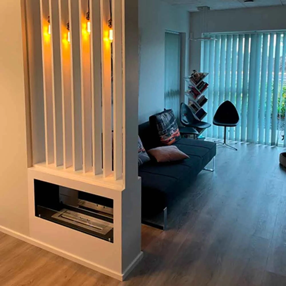 Lansing - Bioethanol-Standkamin - Weiß