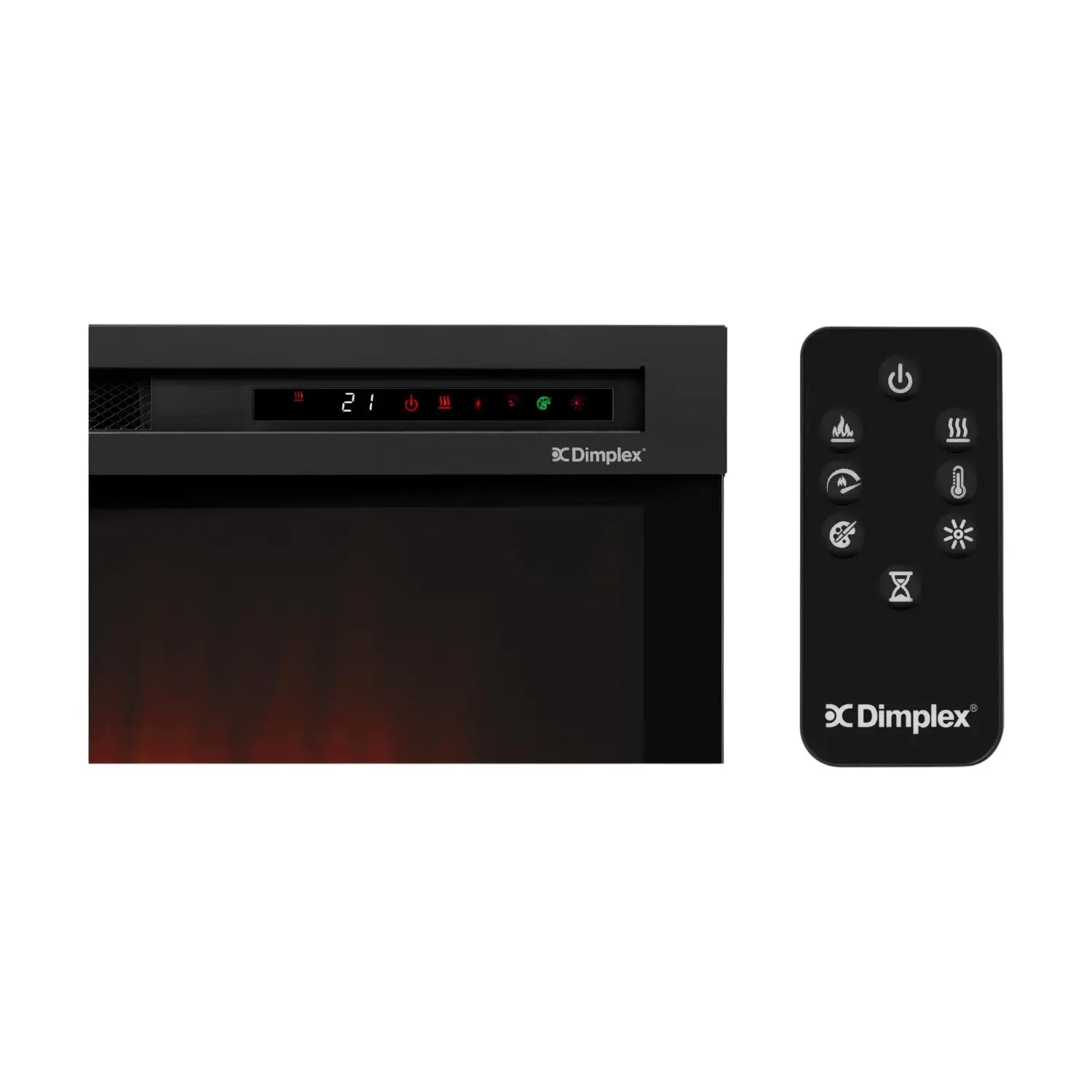 XHD26 Firebox Elektrokamin-Einsatz – Schwarz
