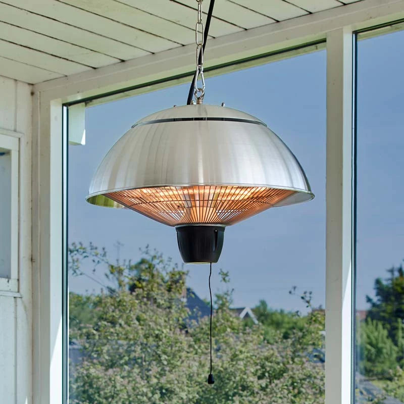 Hänge-Heizstrahler 600/1500 W HA in Silber