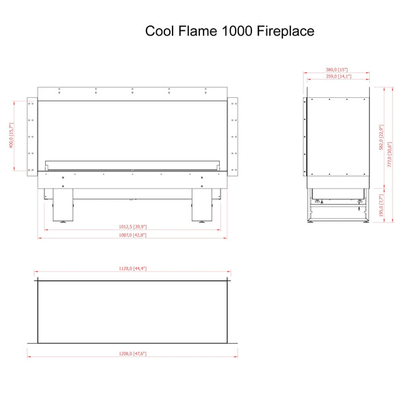 Cool Flame 1000 Ecke Rechts