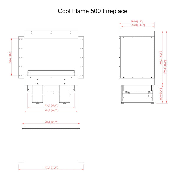 Cool Flame 500 Einseitig
