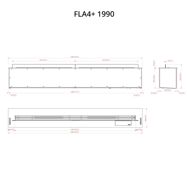 FLA4+ 1990 - Automatischer Bioethanol Brenner