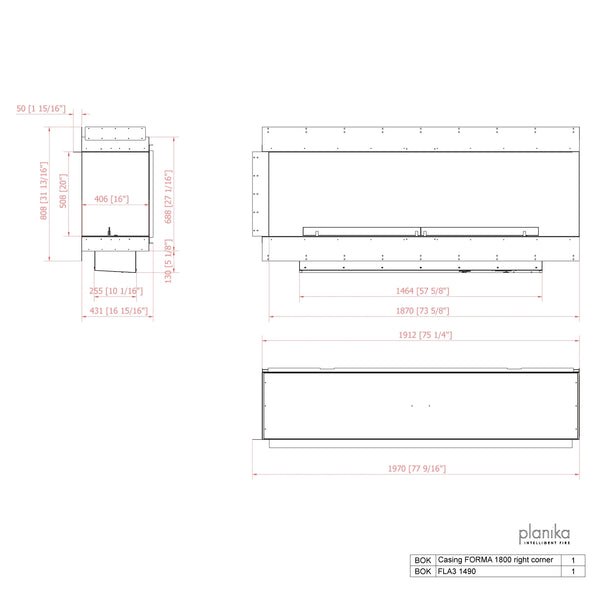 Forma 1800 Right Corner