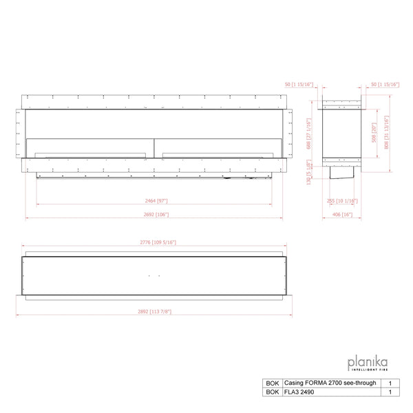 Planika Forma 2700 Tunnel raumtrenner