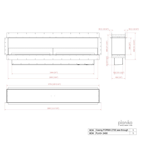 Planika Forma 2700 Tunnel raumtrenner