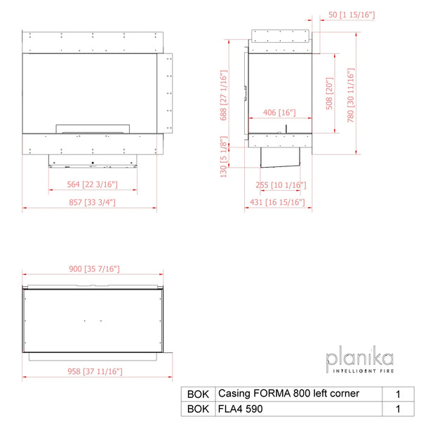 Forma 800 Ecke Links