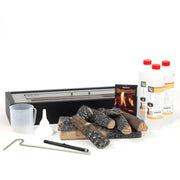 Bioethanol-Kamineinsatz-Paket – 65 cm