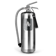 Stahl-Feuerlöscher 6 kg - Polierter Stahl