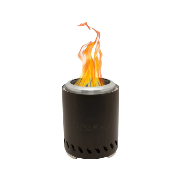 Volcano Pellet Tischkamin Medium – Edelstahl Mattschwarz
