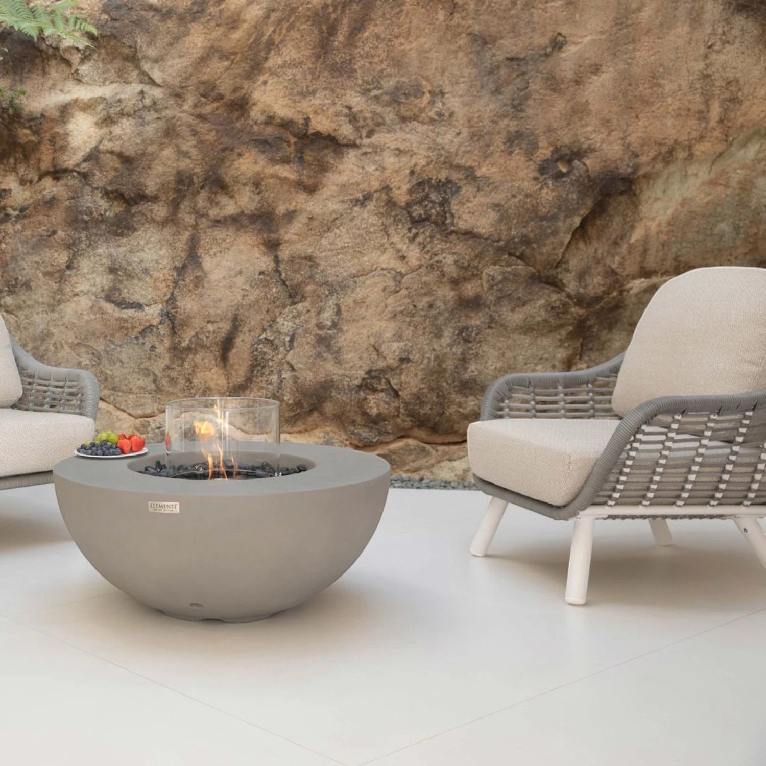 ROCA Bioethanol-Feuertisch – Space Grey