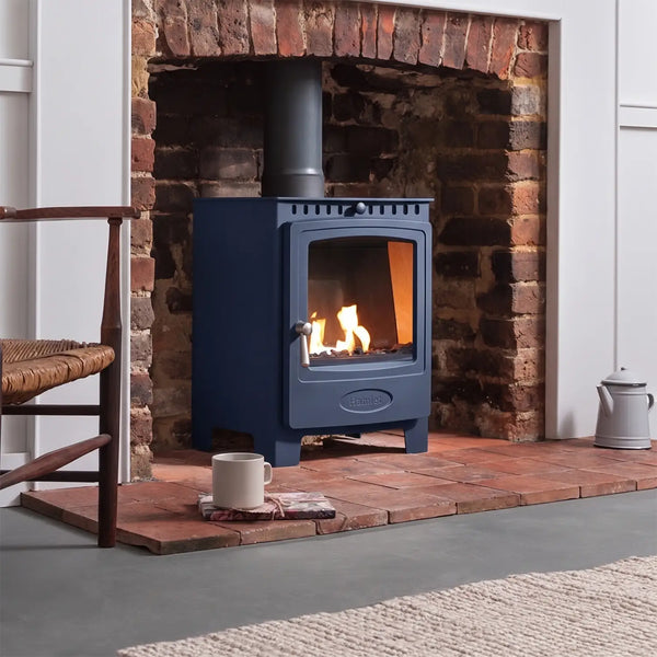 Hamlet Solution 5 Atlantic Blau - Ethanol Standkamin
