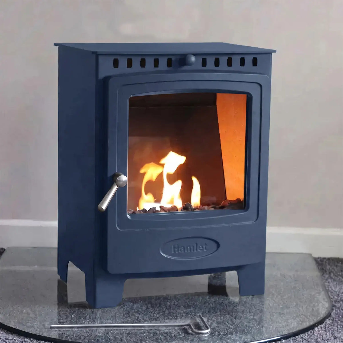 Hamlet Solution 5 Atlantic Blau - Ethanol Standkamin