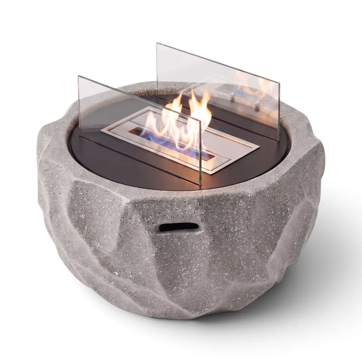 FIRA - Granite Grey - Outdoor Bioethanol Fireplace
