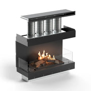 Flogs Box 1000 Dreiseitig (Raumluft-Abzug) – Bioethanol-Kamin