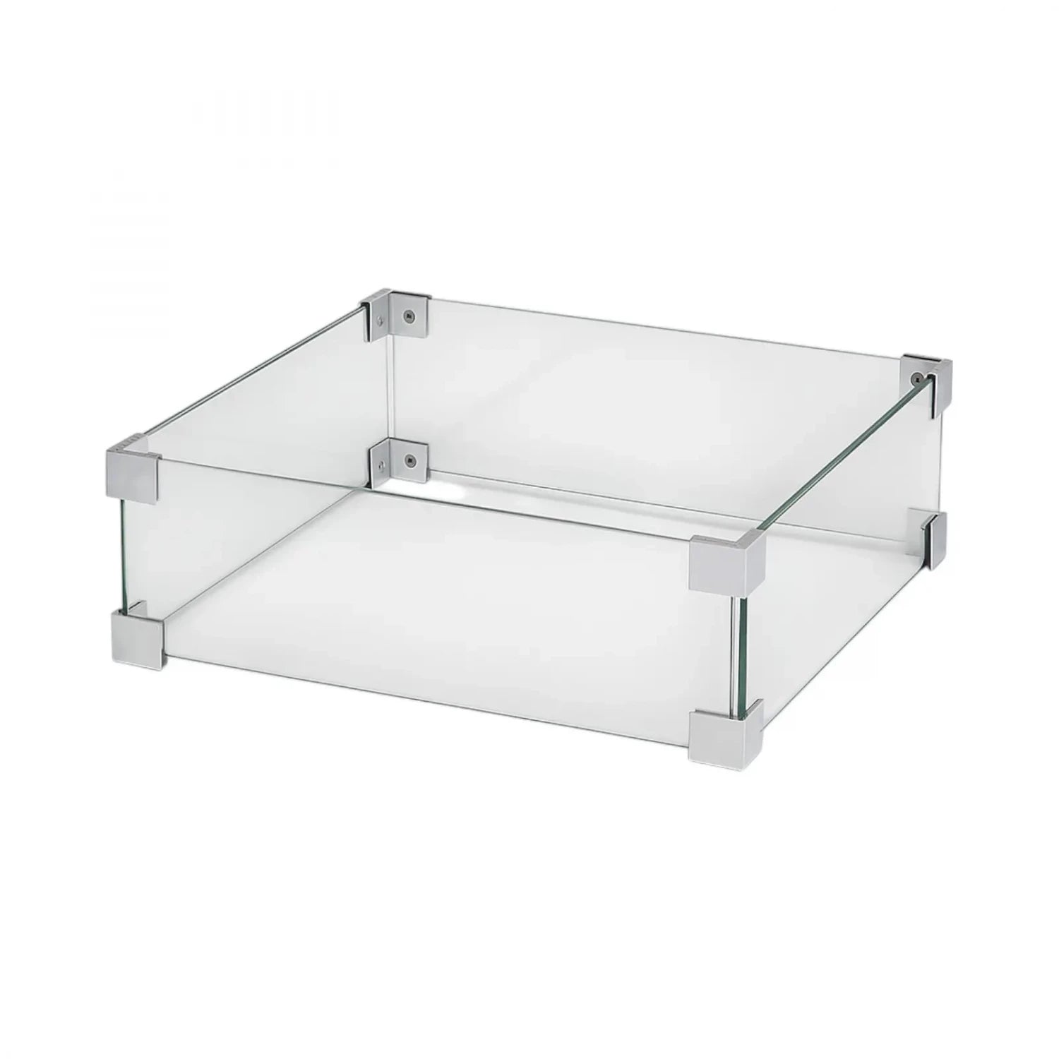 Quadratisches Sicherheitsglas für Gasbrenner