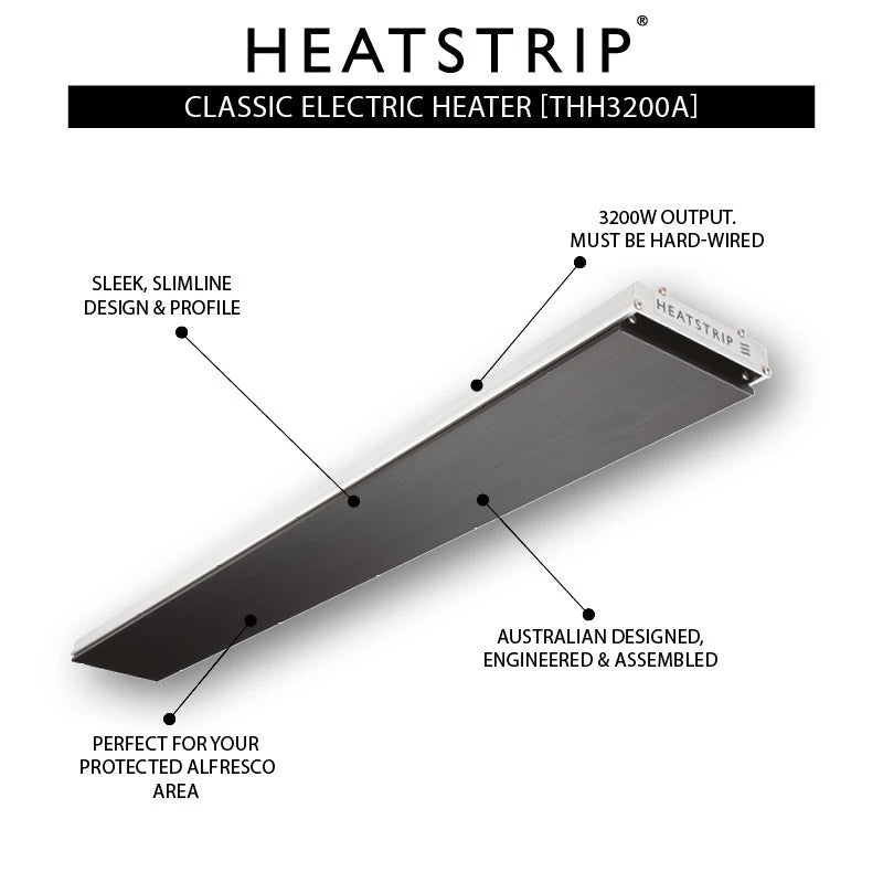 Heatstrip-Design 3200 Watt