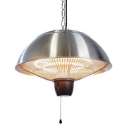 Hänge-Heizstrahler 600/1500 W HA in Silber