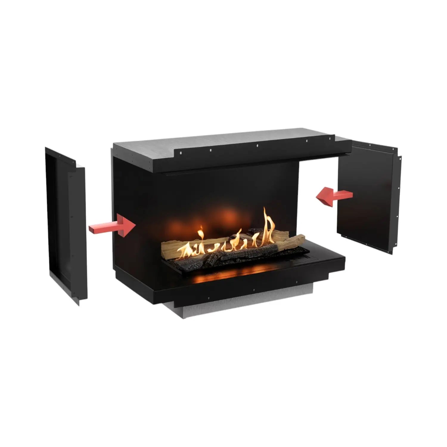 Neo 500 Fireplace - Automatic Ethanol Einbaukamin