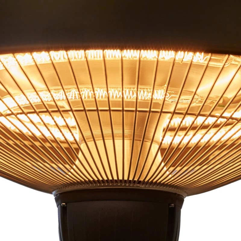 Terrassenheizung hängendes 600/1500 W, Ø42 cm