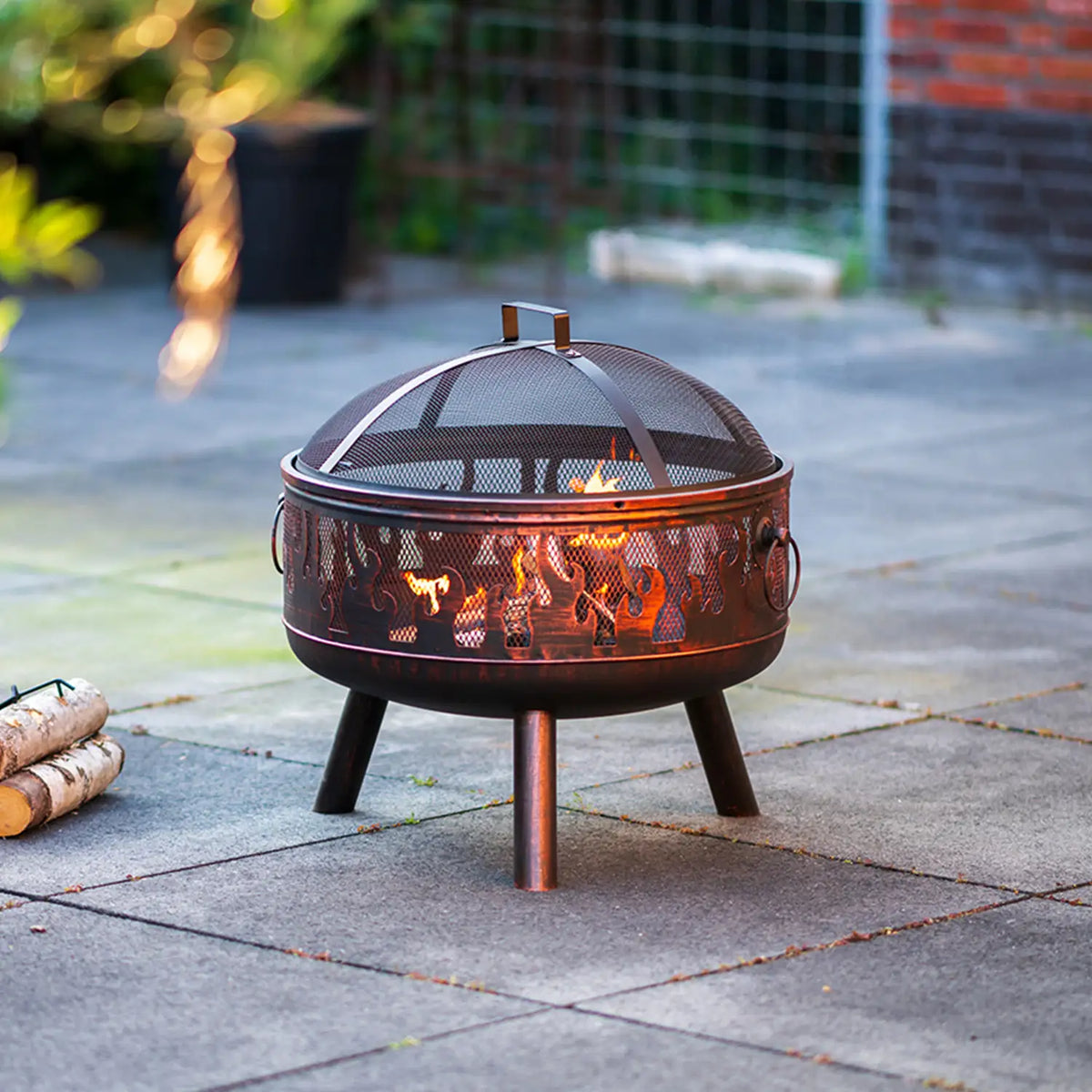 Blazer Feuerstelle mit Grill
