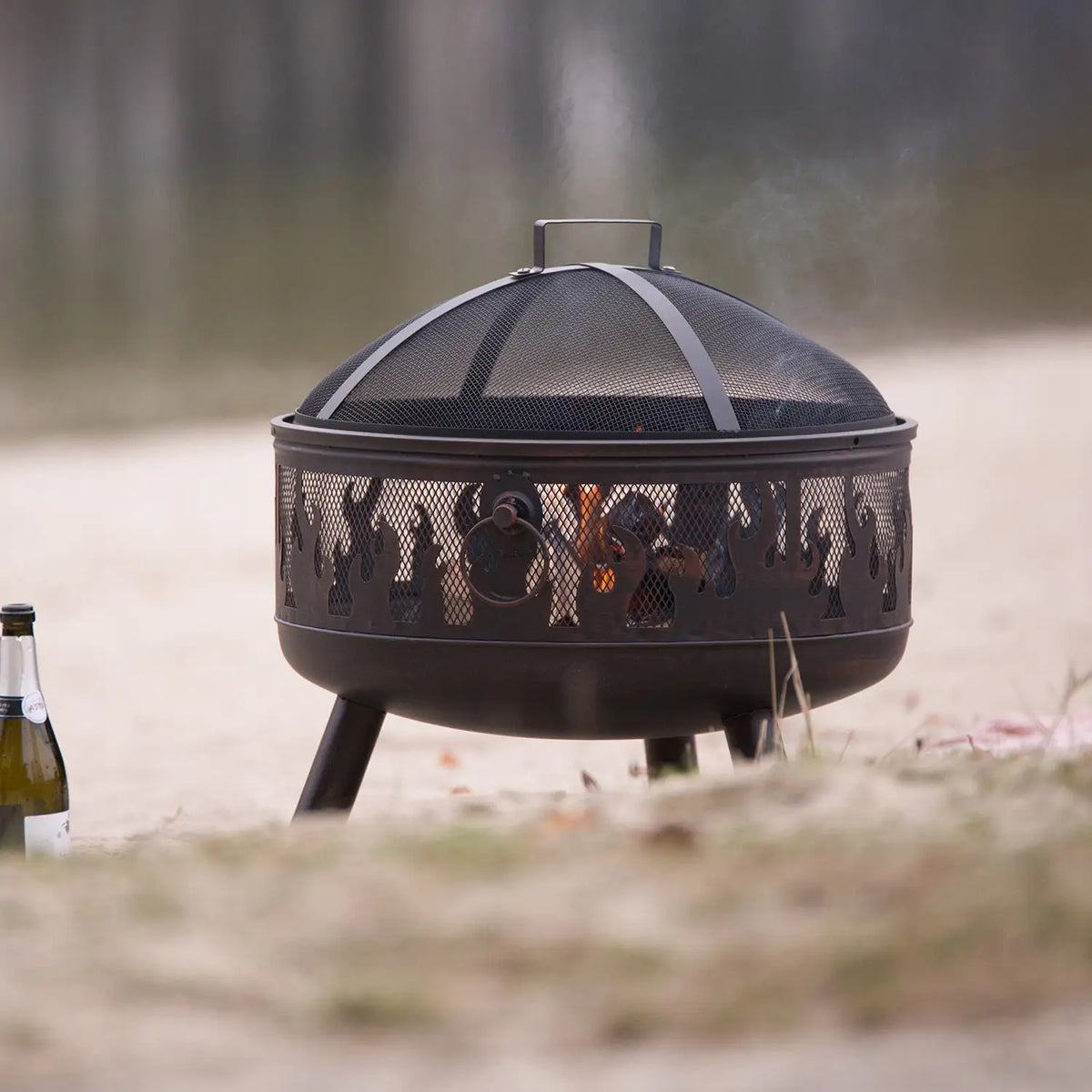 Blazer Feuerstelle mit Grill
