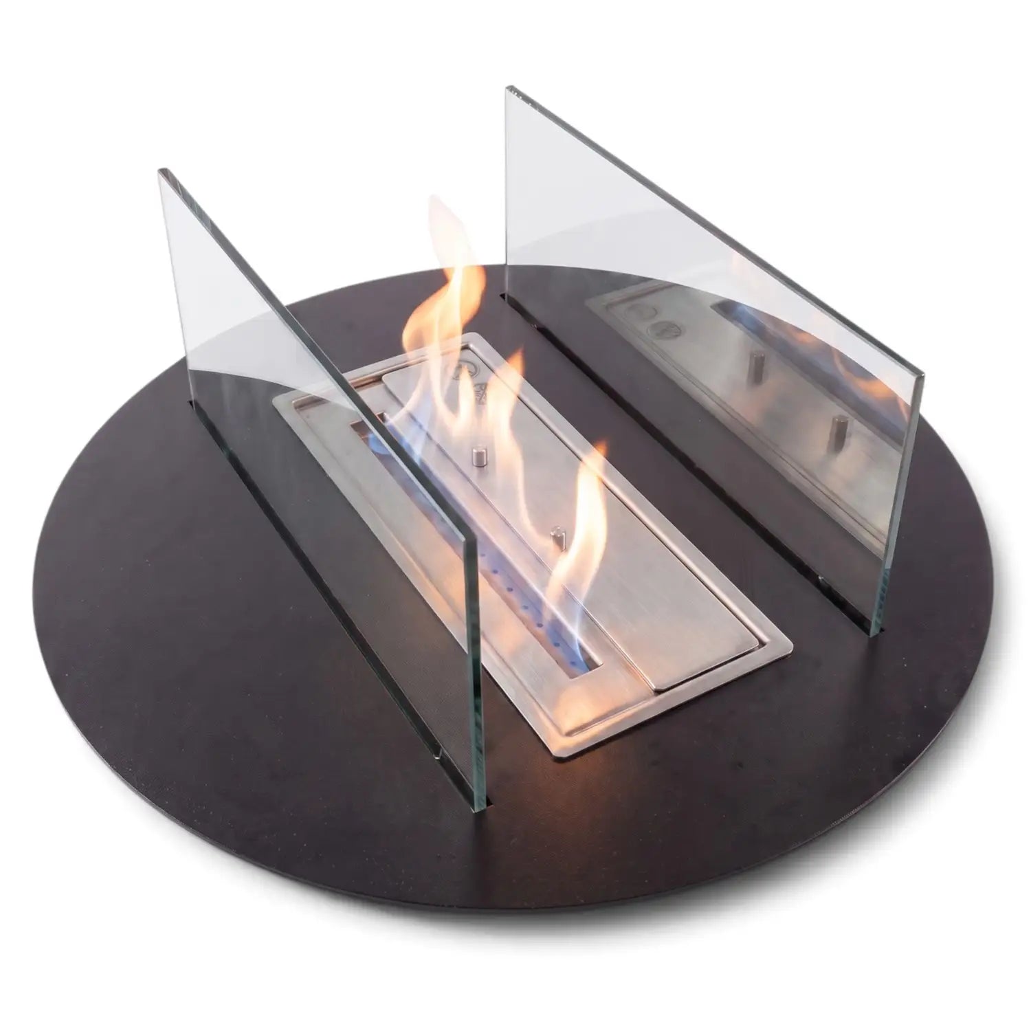 Bioethanol-Brenner-Set 666 – Außenbrenner mit Glas und Profil