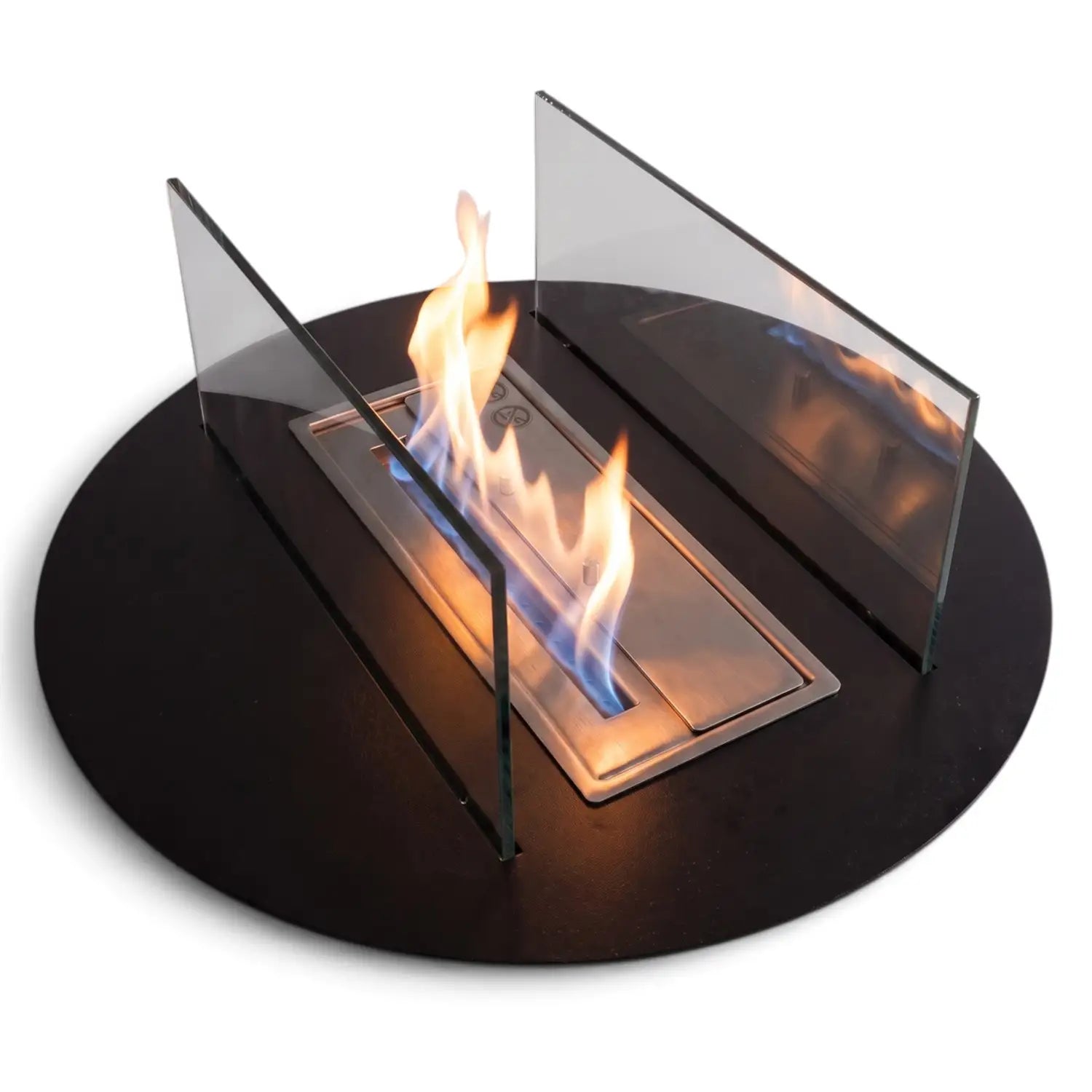 Bioethanol-Brenner-Set 666 – Außenbrenner mit Glas und Profil