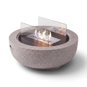 AROS – Granit Grau – Outdoor-Bioethanol-Kamin