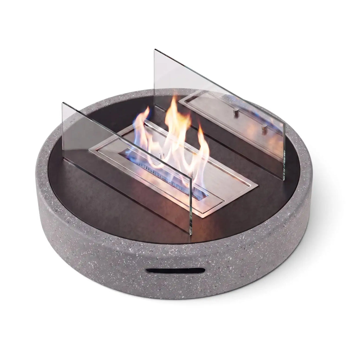 VESTA - Granite Grey - Outdoor Bioethanol Fireplace