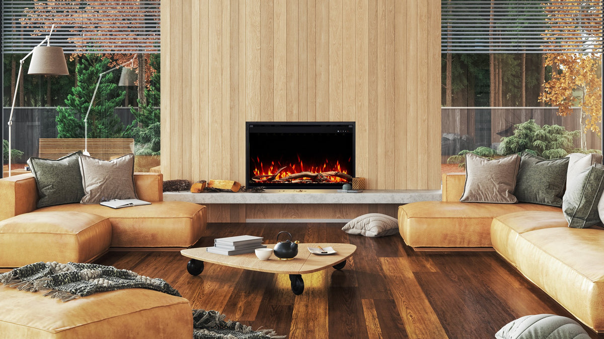 Aflamo 3D Elektrischer Kamineinsatz 31" (80 × 60 cm)