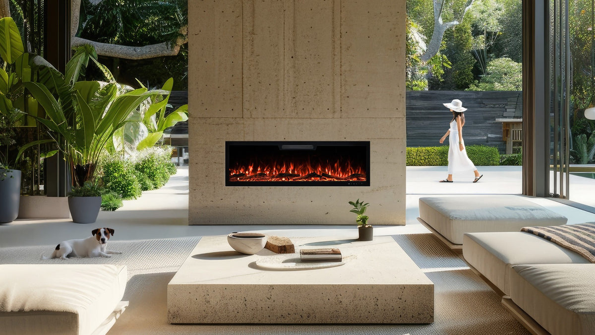 Aflamo Elite 127 cm Elektrischer Kamin