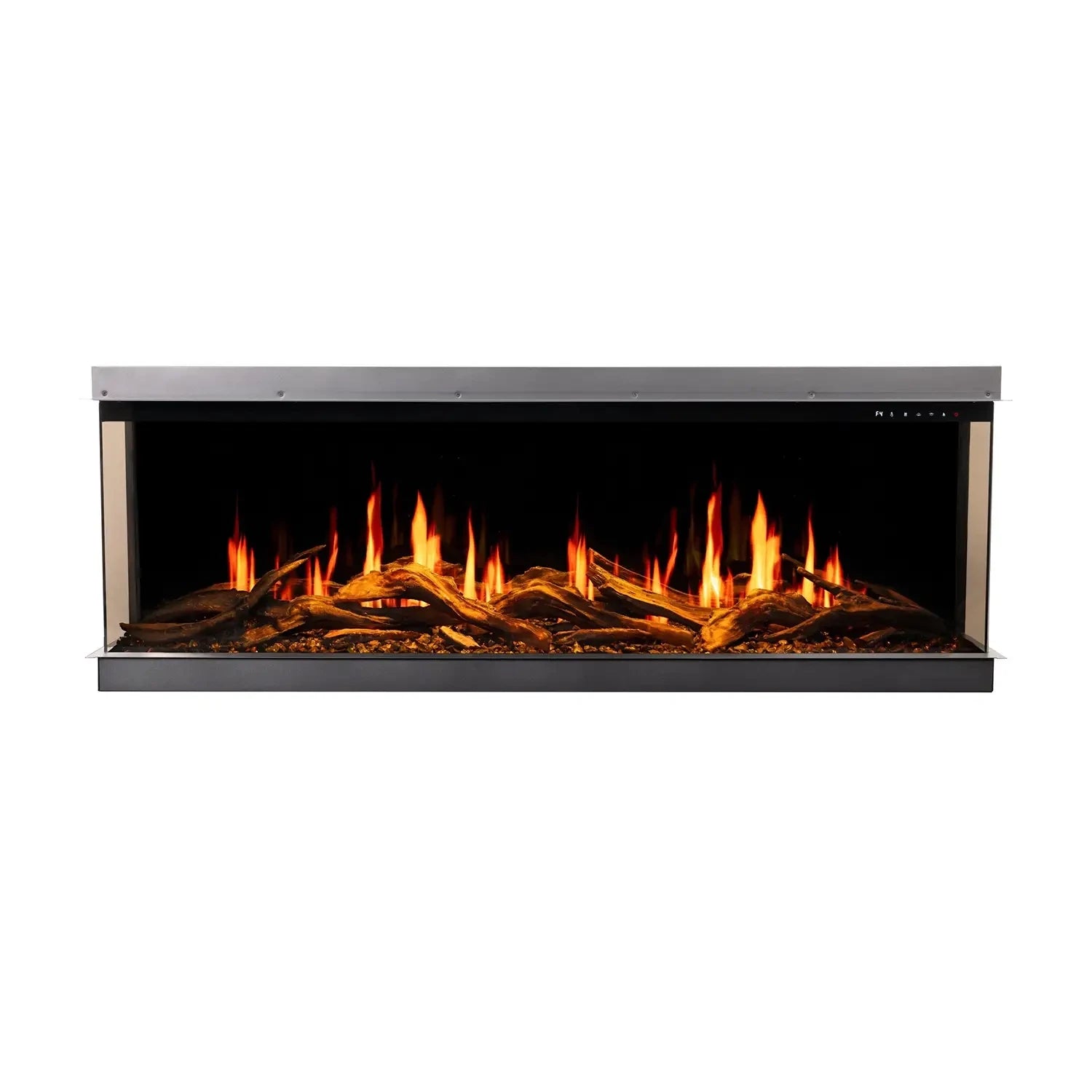Aflamo Gold 132 cm Elektrischer Kamin