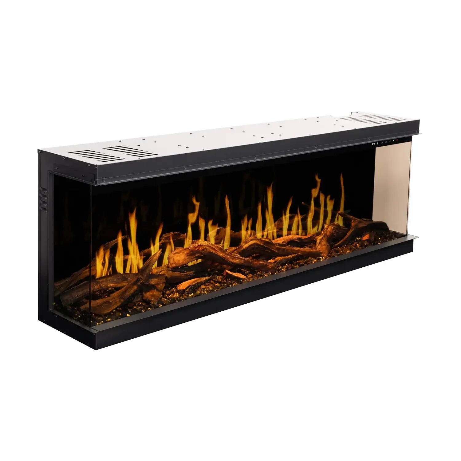 Aflamo Gold 152 cm Elektrischer Kamin
