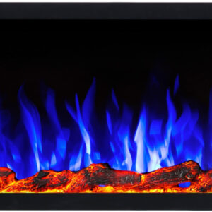 Aflamo Pride Slim 127 cm Elektrischer Kamin
