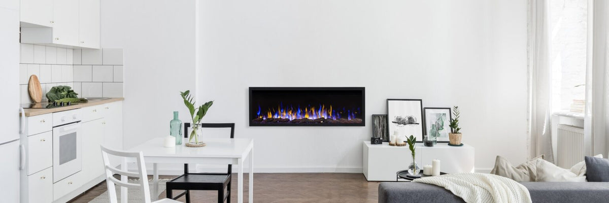 Aflamo Pride Slim 127 cm Elektrischer Kamin