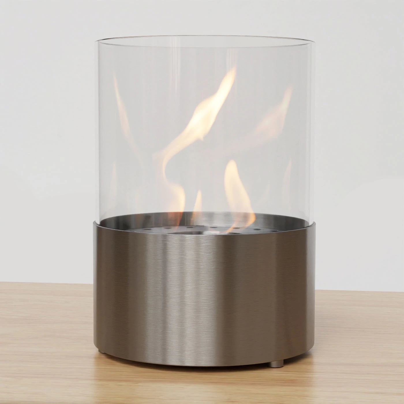 Kennington runder Ethanol Tischkamin - Stahl