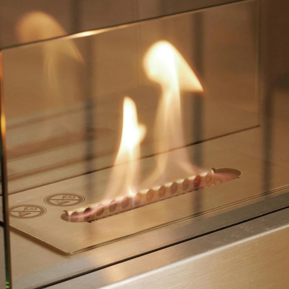 Lambeth Tisch-Bioethanol-Kamin - Stahl
