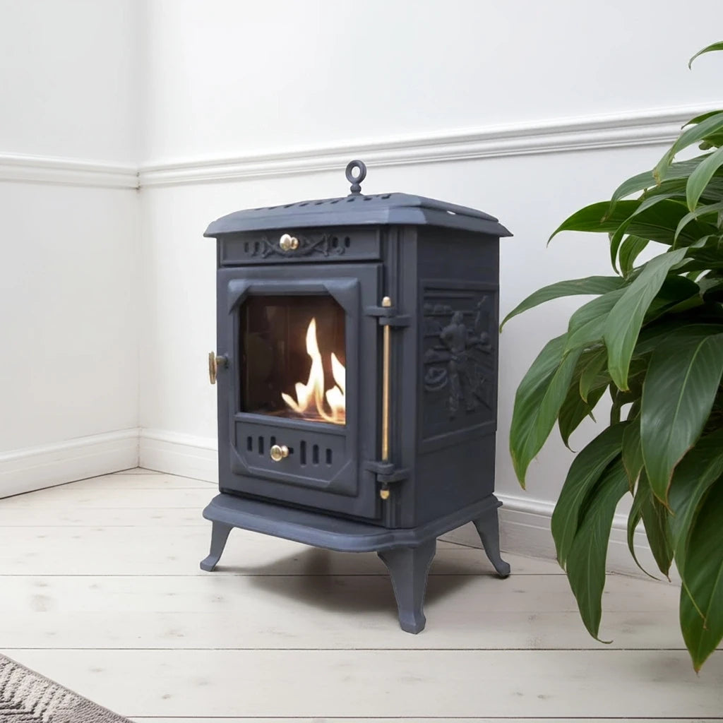 Ulvik - Cast Iron Bioethanol Fireplace