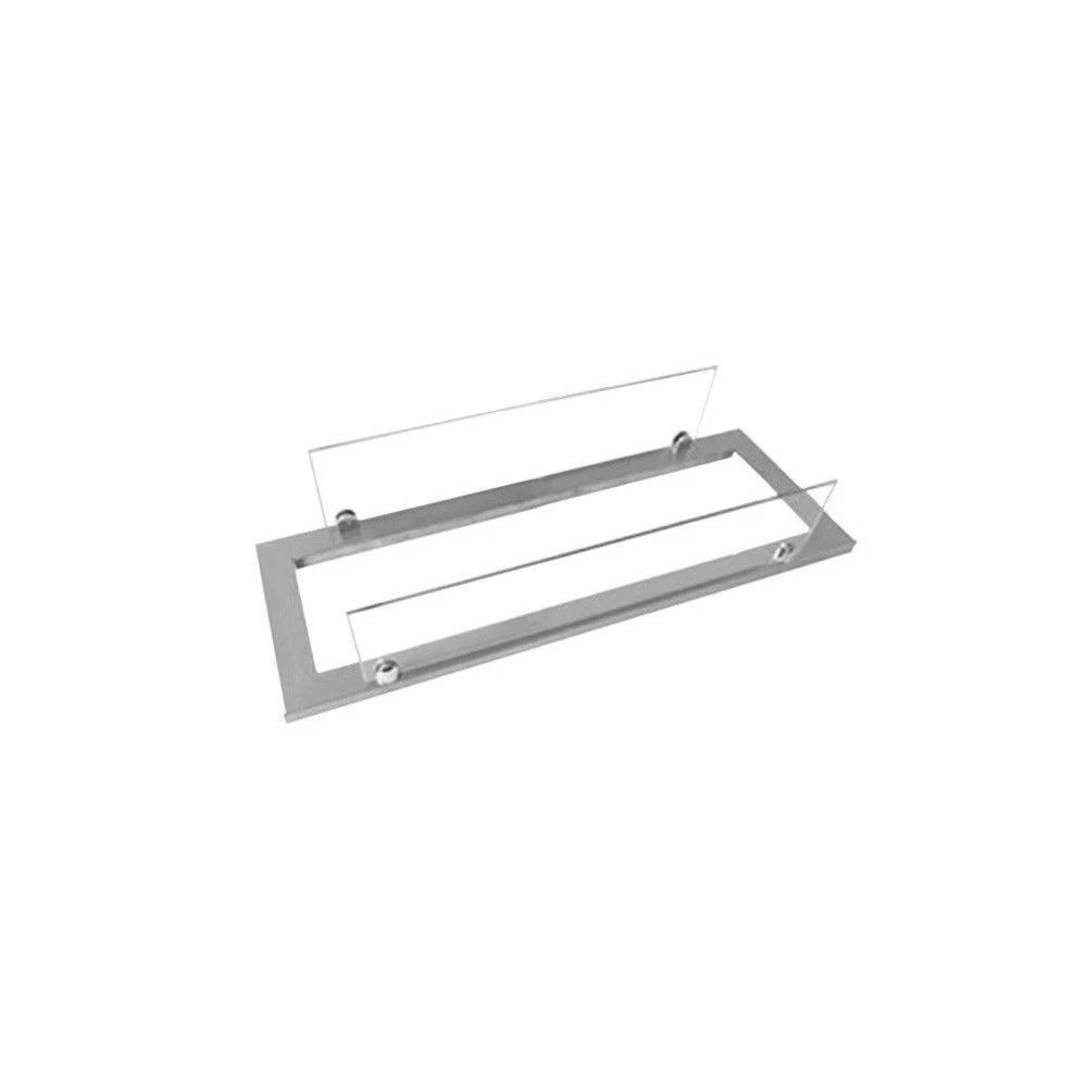 Kamin Edelstahlrahmen 45 cm